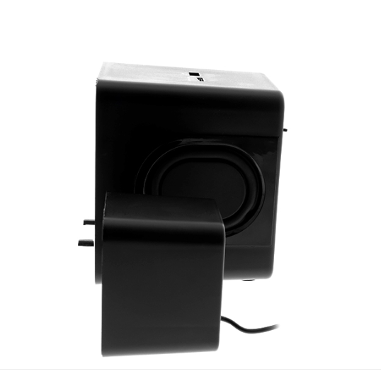 Xtech XTS375 Speakers - Black & white - Auxiliary input, USB and SD audio playback