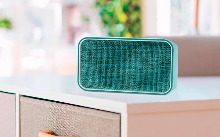 Xtech XTS-615 Anthrax Wireless Speakers - Aqua - Built-in microphone