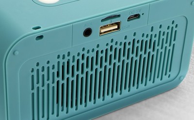 Xtech XTS-615 Anthrax Wireless Speakers - Aqua - Built-in microphone