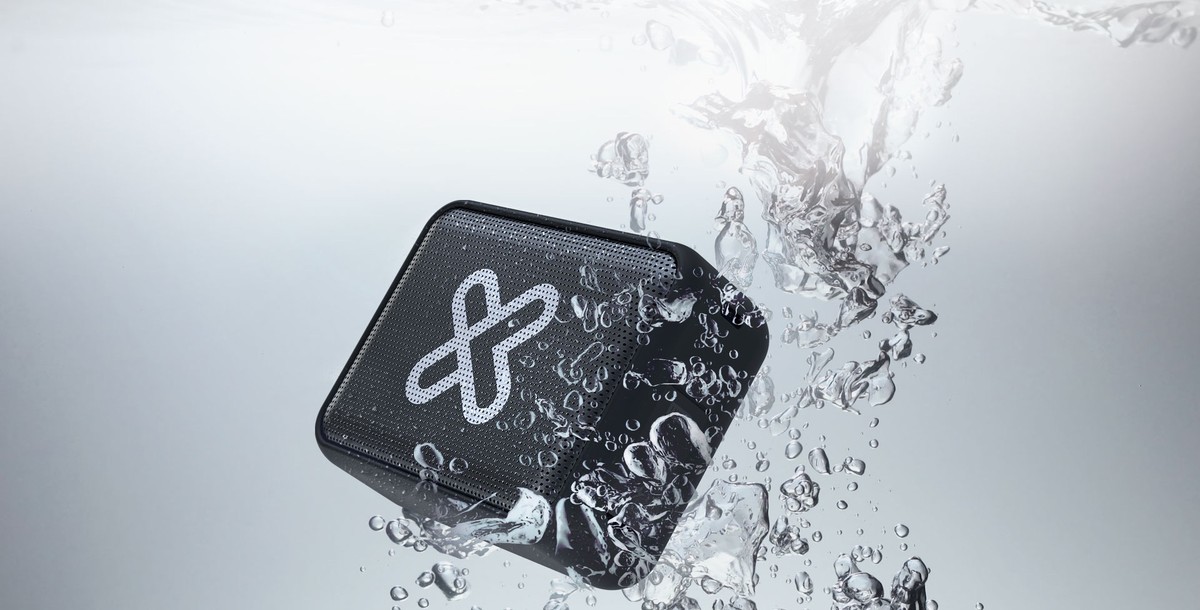 Klip Xtreme Port TWS KBS-025 - Speaker - Gray Klip Xtreme 20hr Waterproof IPX7