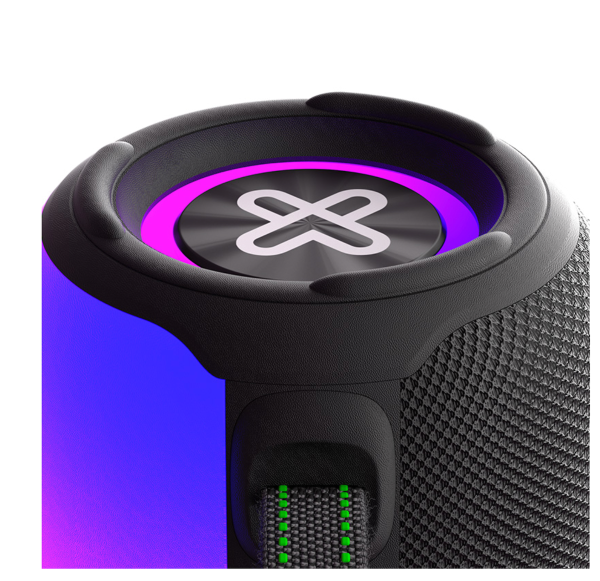 Klip Xtreme KBS-250BK - Speaker - Black Klip Xtreme LED Flame Lights 12W TWS