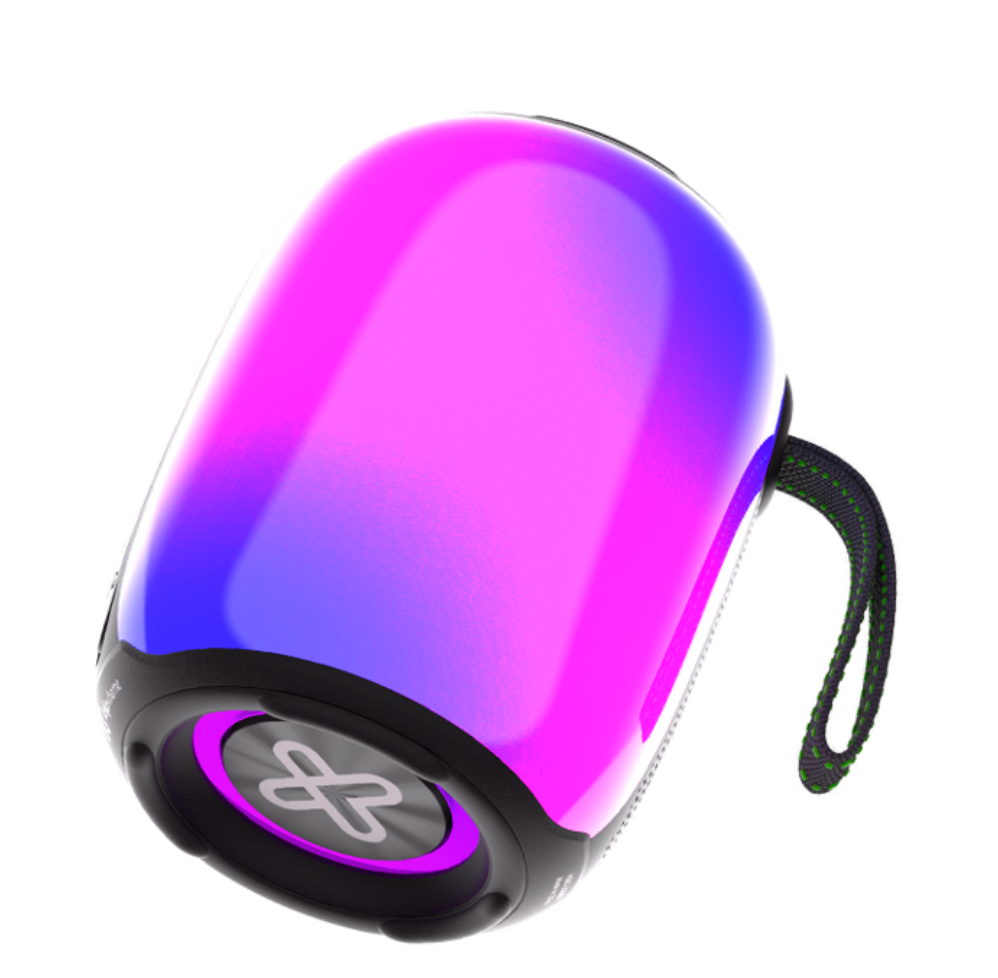 Klip Xtreme KBS-250BK - Speaker - Black Klip Xtreme LED Flame Lights 12W TWS