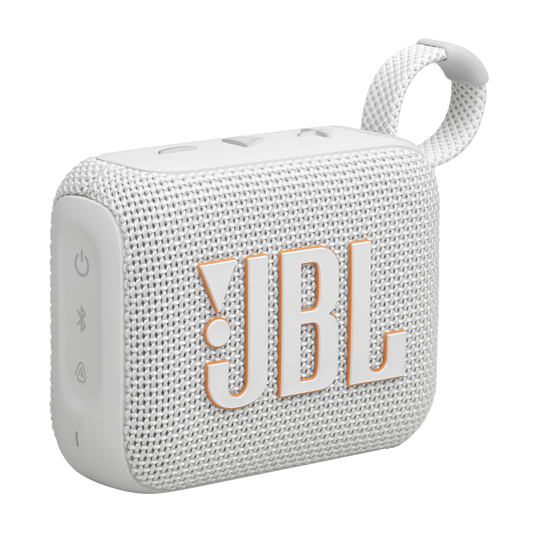 JBL Go 4 - Speaker - for portable use JBL wireless Bluetooth App-controlled 4.2 Watt white