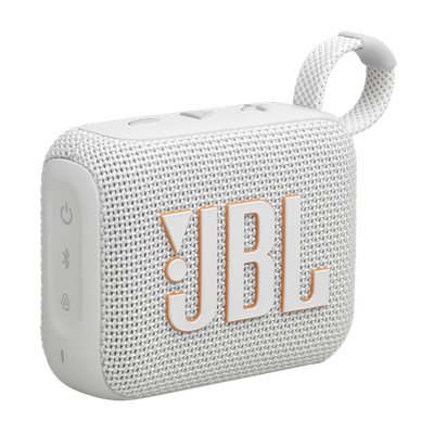 JBL Go 4 - Speaker - for portable use JBL wireless Bluetooth App-controlled 4.2 Watt white