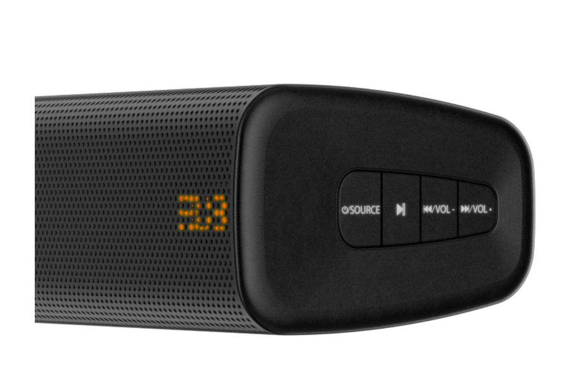 Klip Xtreme KSB-00A - Sound bar - Black Klip Xtreme 2.0ch 60W BT HDMI-OPT-RCA