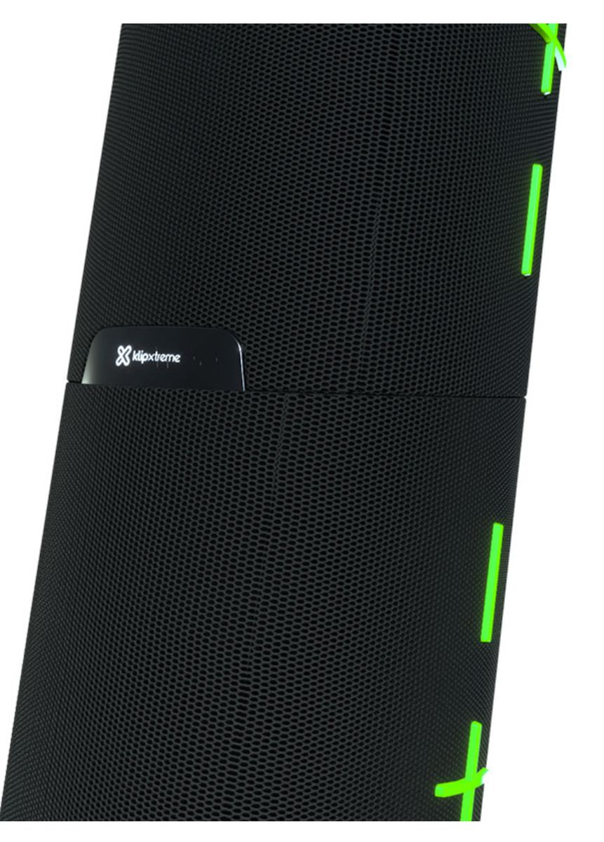 Klip Xtreme Port. TWS Audio KBS-800 - Speaker - black with green accents Klip Xtreme 20W IPX7