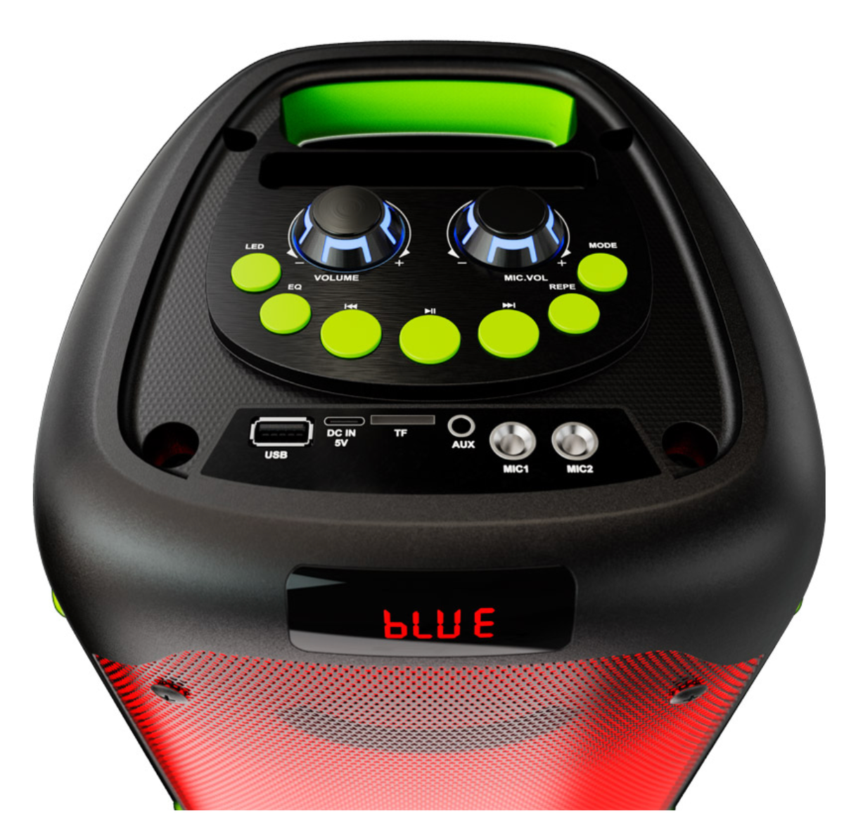 Klip Xtreme KLS-100 - Speaker system - Black Klip Xtreme portable 2x4"