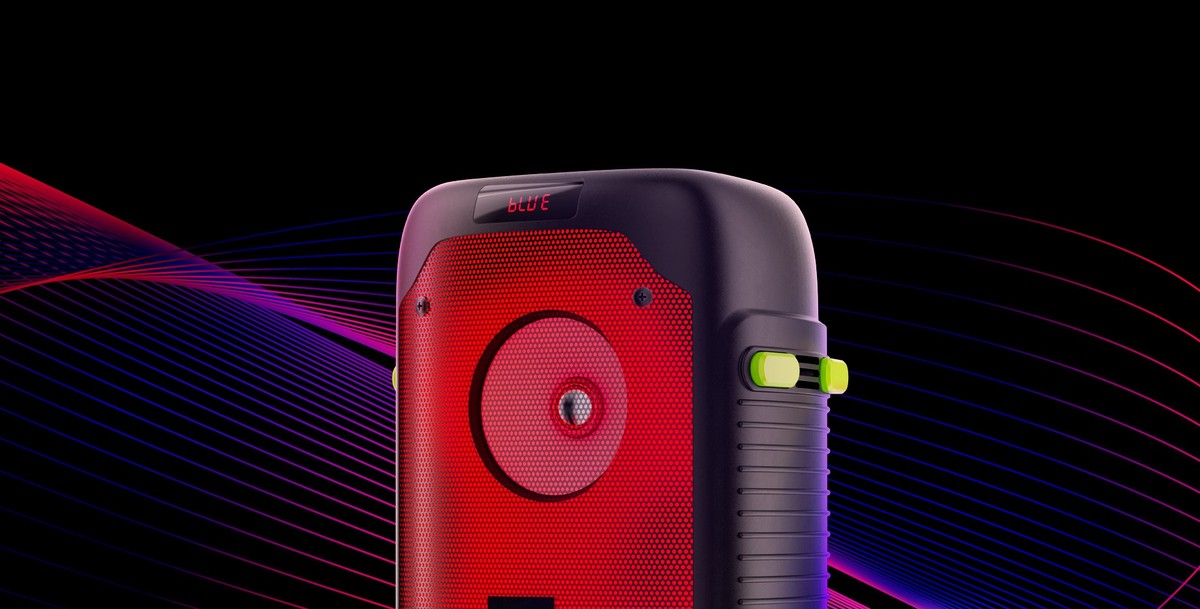 Klip Xtreme KLS-100 - Speaker system - Black Klip Xtreme portable 2x4"