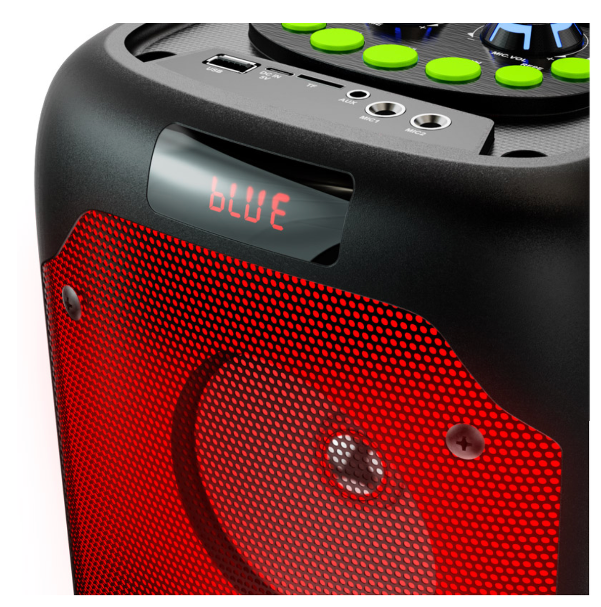 Klip Xtreme KLS-100 - Speaker system - Black Klip Xtreme portable 2x4"