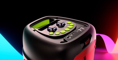 Klip Xtreme KLS-100 - Speaker system - Black Klip Xtreme portable 2x4"