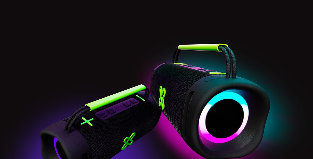 Klip Xtreme - Boombox speaker - Black Klip Xtreme KBB-250