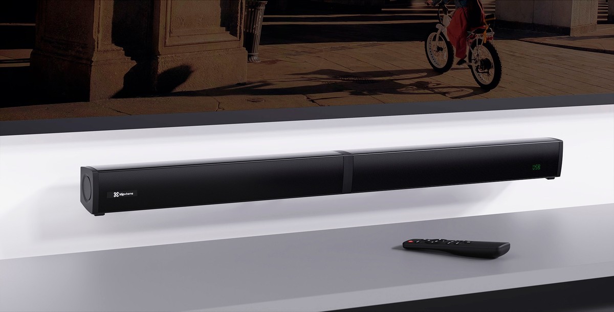 Klip Xtreme KSB-301 - Sound bar - Black Klip Xtreme 2.1ch 200W Wireless Subwoofer