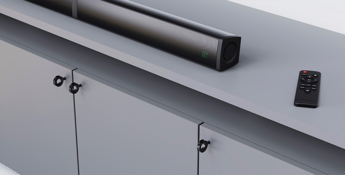Klip Xtreme KSB-301 - Sound bar - Black Klip Xtreme 2.1ch 200W Wireless Subwoofer