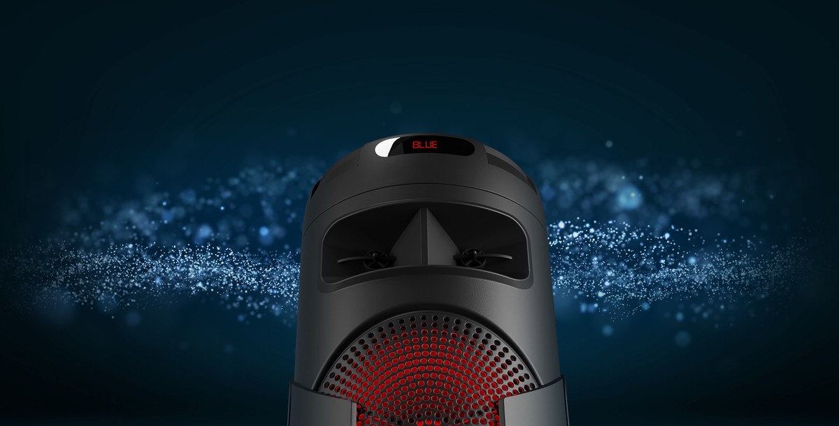 Klip Xtreme KLS-890 - Speaker system - Black Klip Xtreme 2x12"Battery Wls Mic