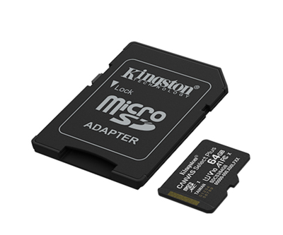 Kingston - Flash memory card - microSDHC Kingston 64GB microSDXC Canvas Select P