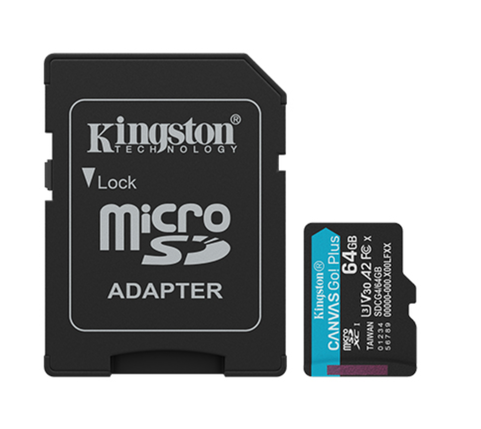 Kingston - Flash memory card - miniSDHC Kingston V30 Card + Adapter