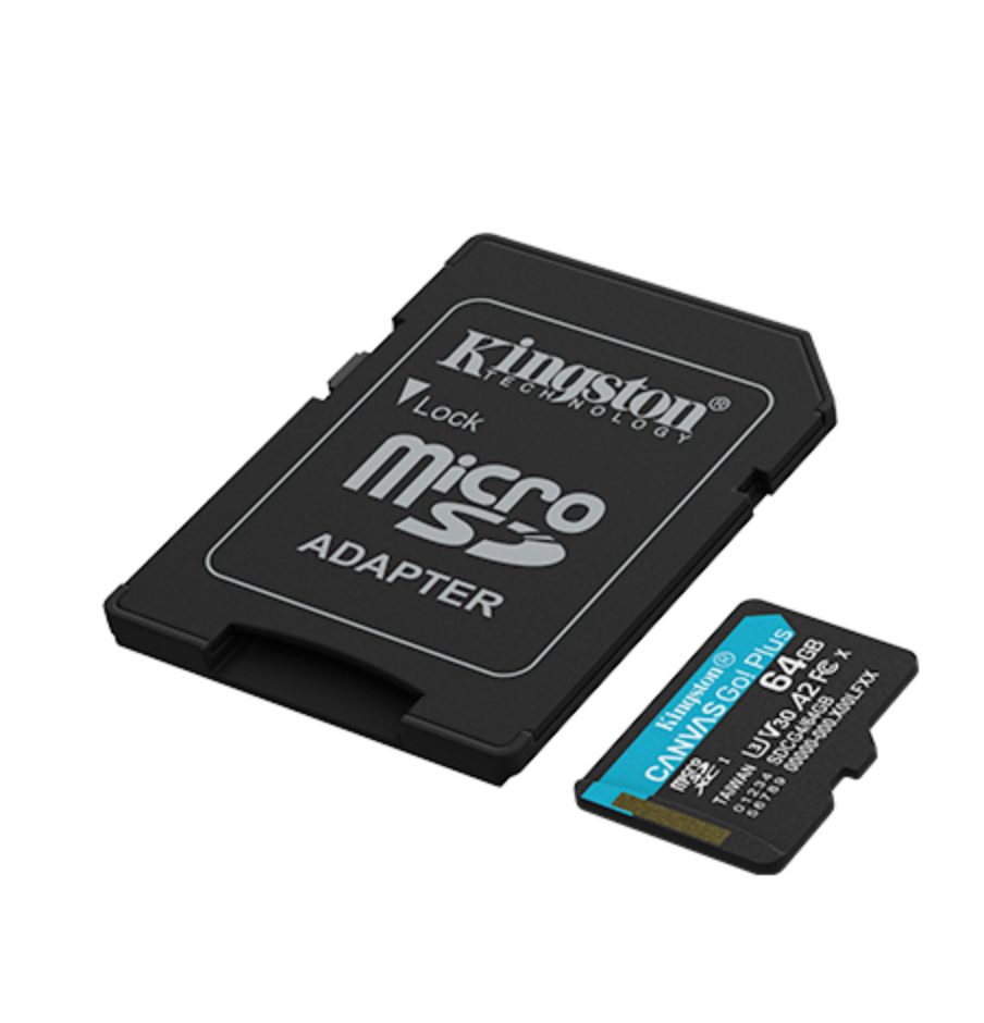 Kingston - Flash memory card - miniSDHC Kingston V30 Card + Adapter