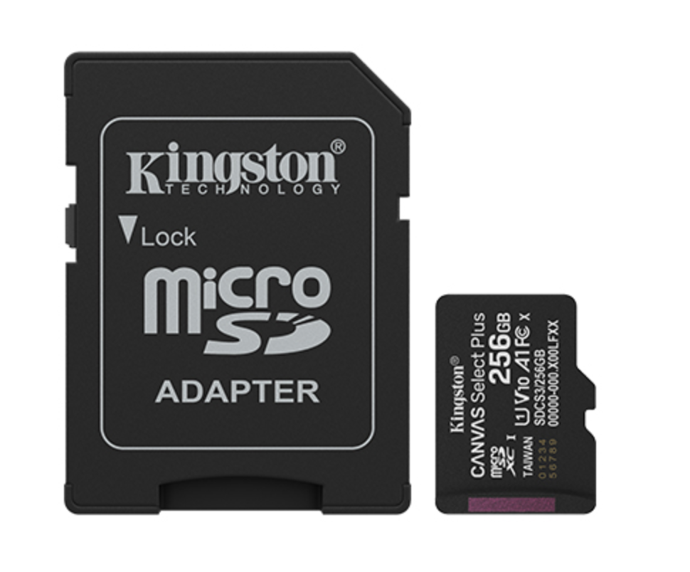 Kingston - Flash memory card - microSDHC - 256GB