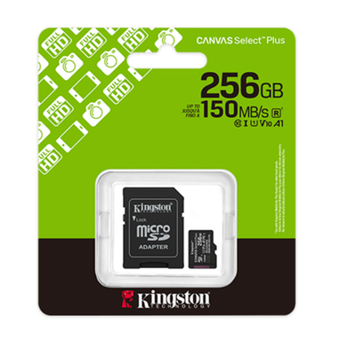 Kingston - Flash memory card - microSDHC - 256GB