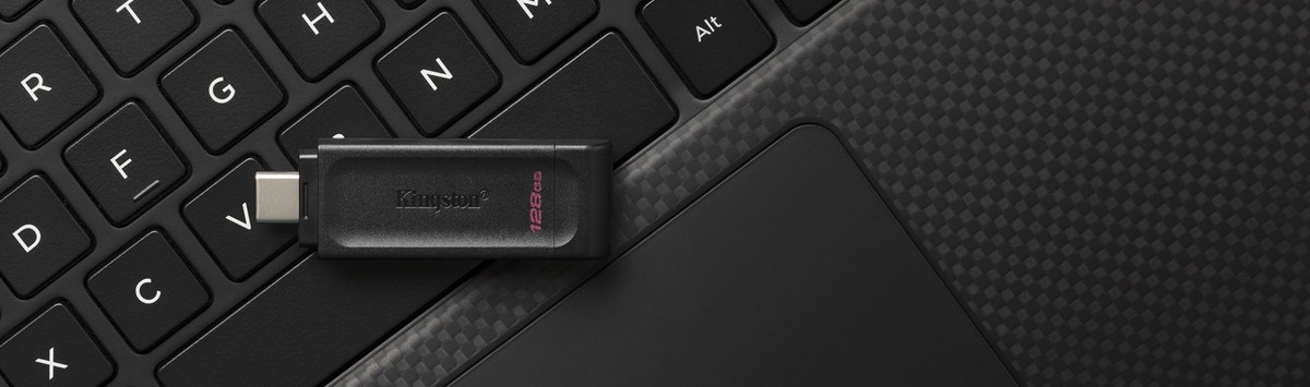 Kingston DataTraveler 70 - USB flash drive - 64 GB Kingston USB-C 3.2 Gen 1
