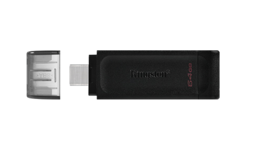 Kingston DataTraveler 70 - USB flash drive - 64 GB Kingston USB-C 3.2 Gen 1