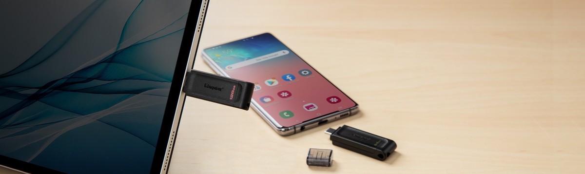 Kingston DataTraveler 70 - USB flash drive - 64 GB Kingston USB-C 3.2 Gen 1