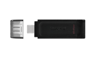 Kingston DataTraveler 70 - USB flash drive - 64 GB Kingston USB-C 3.2 Gen 1