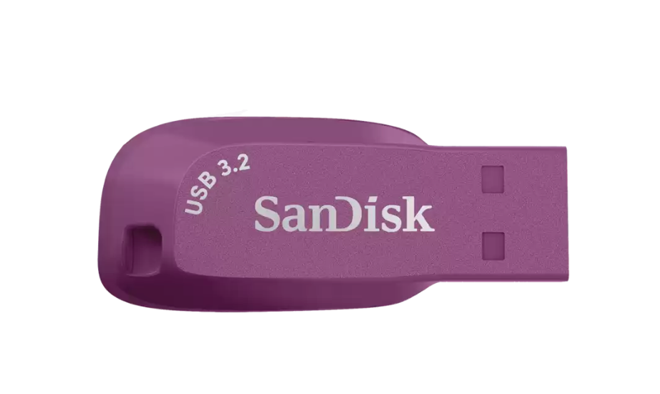 SanDisk Ultra Shift - USB flash drive - 32 GB SanDisk USB 3.2 Gen 1 cattleya orchid