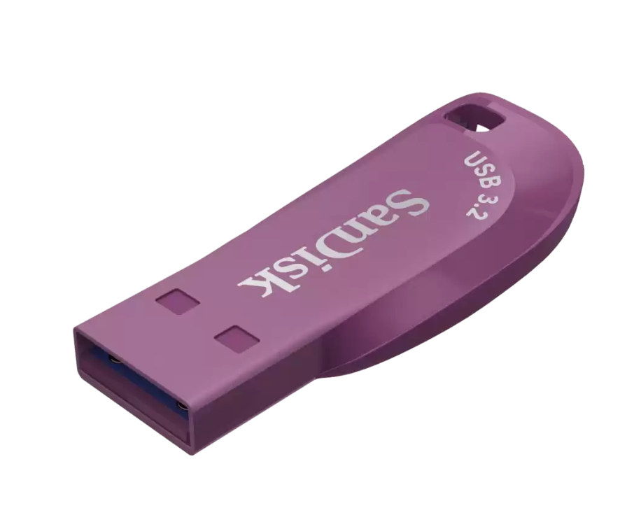 SanDisk Ultra Shift - USB flash drive - 64 GB SanDisk USB 3.2 Gen 1 cattleya orchid