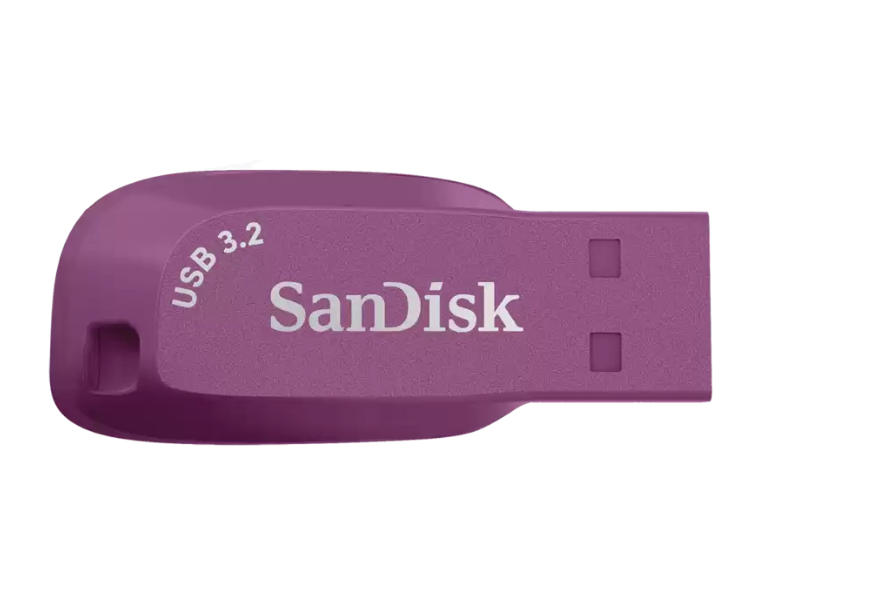 SanDisk Ultra Shift - USB flash drive - 64 GB SanDisk USB 3.2 Gen 1 cattleya orchid