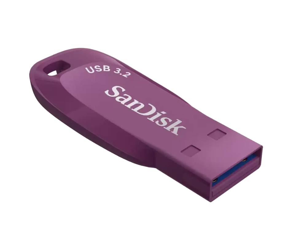 SanDisk Ultra Shift - USB flash drive - 64 GB SanDisk USB 3.2 Gen 1 cattleya orchid