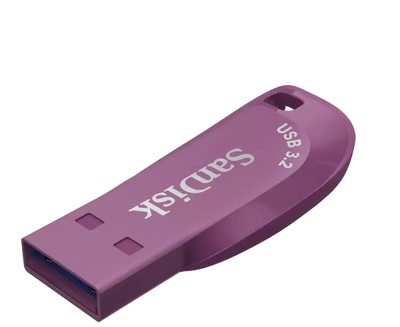 SanDisk Ultra Shift - USB flash drive - 128 GB SanDisk USB 3.2 Gen 1 cattleya orchid