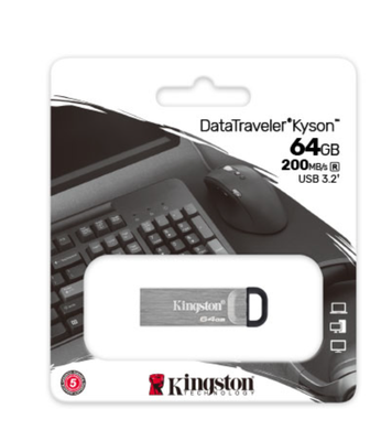Kingston DataTraveler Kyson - USB flash drive - 64 GB Kingston USB 3.2 Gen 1