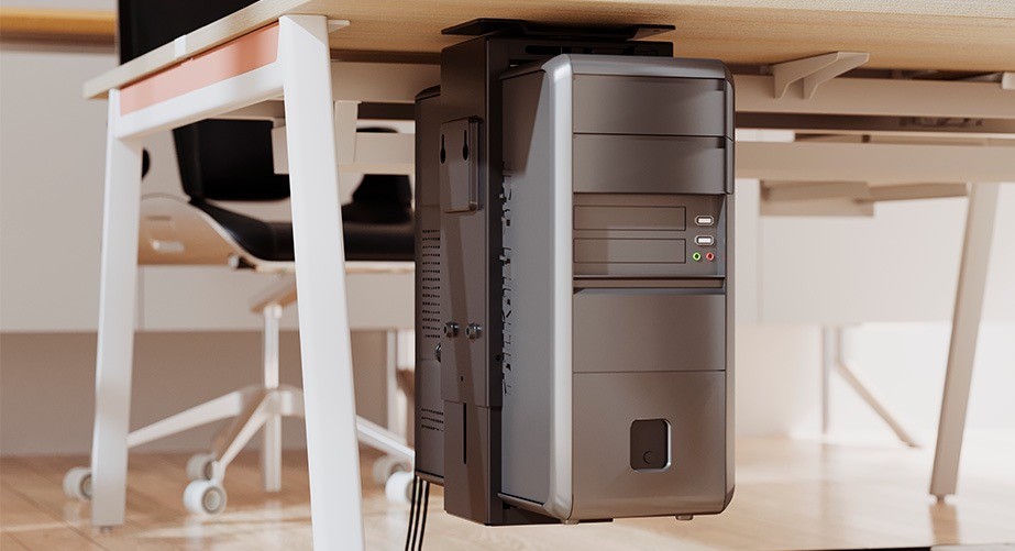 Xtech - PC/UPS mount - Black Xtech for wall or under desk XTA-600