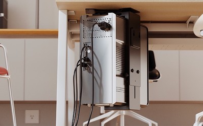 Xtech - PC/UPS mount - Black Xtech for wall or under desk XTA-600