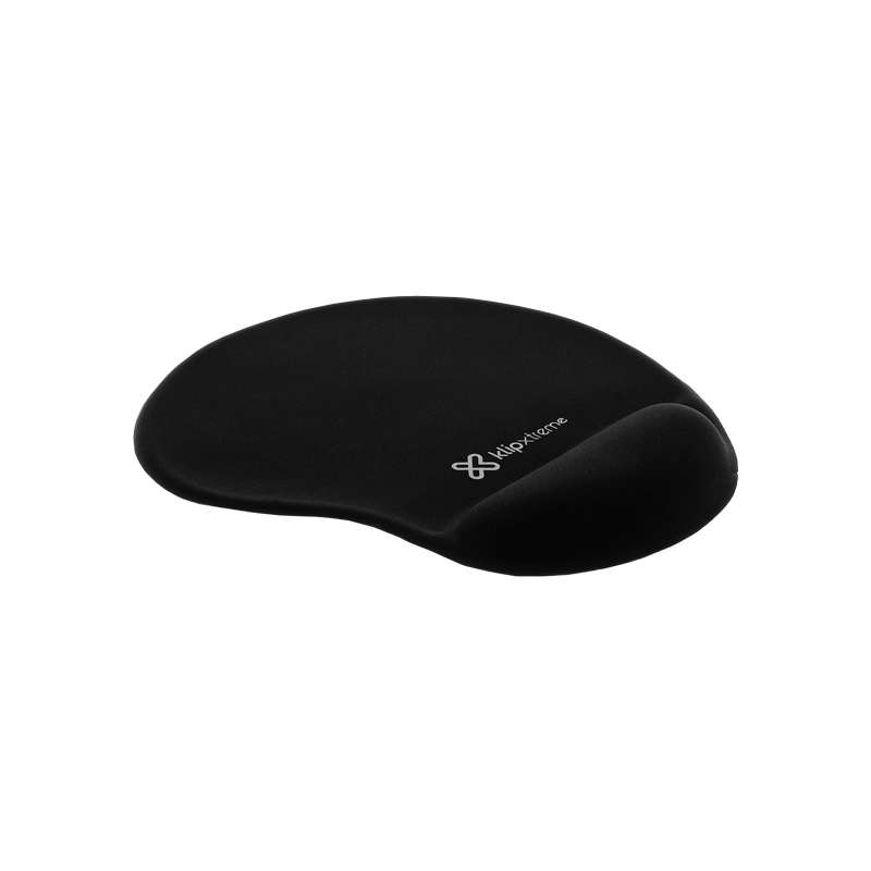 Klip Xtreme KMP-100 Gel Mouse Pad - Mouse pad with wrist pillow - black