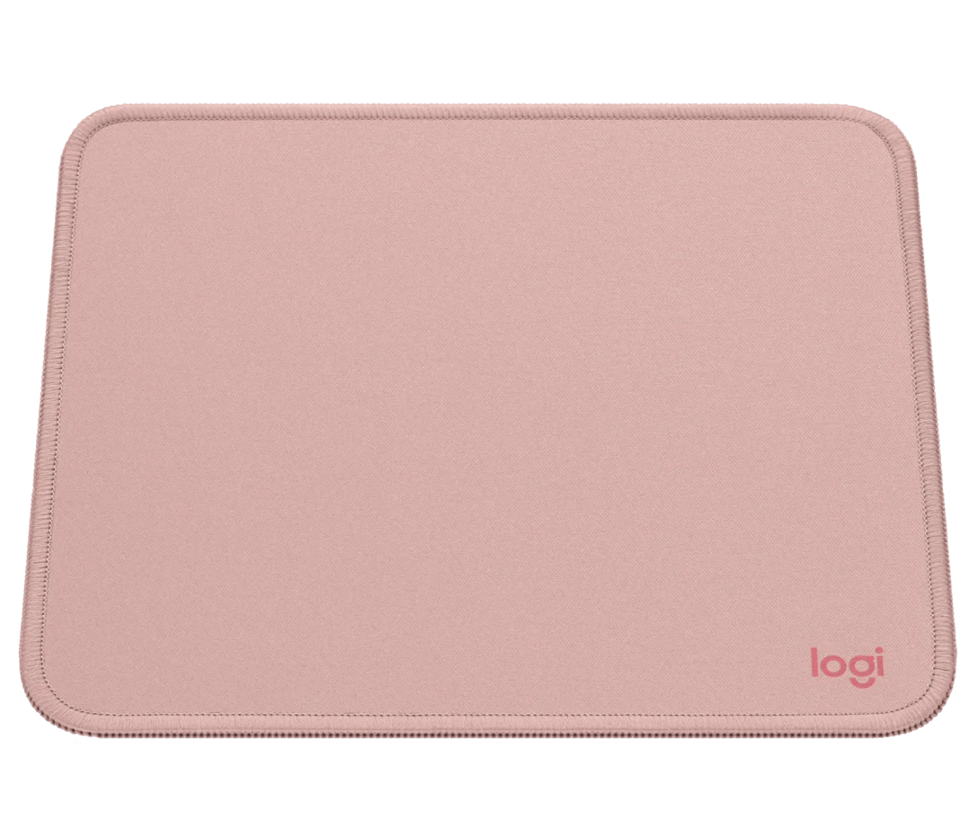 Logitech Studio Series - Mouse pad - anti-slip rubber base, easy gliding, spill-resistant surface Logitech dark rose
