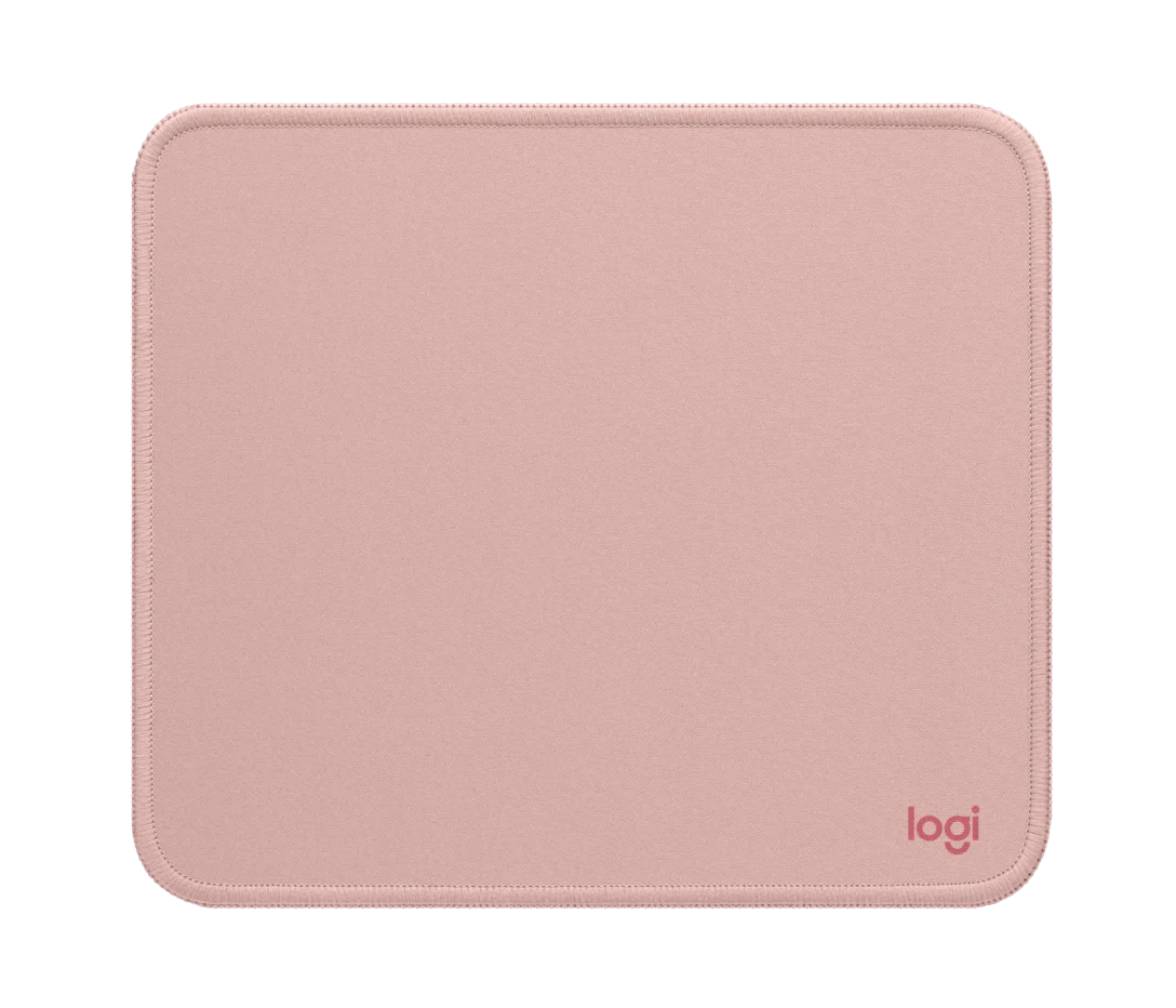 Logitech Studio Series - Mouse pad - anti-slip rubber base, easy gliding, spill-resistant surface Logitech dark rose