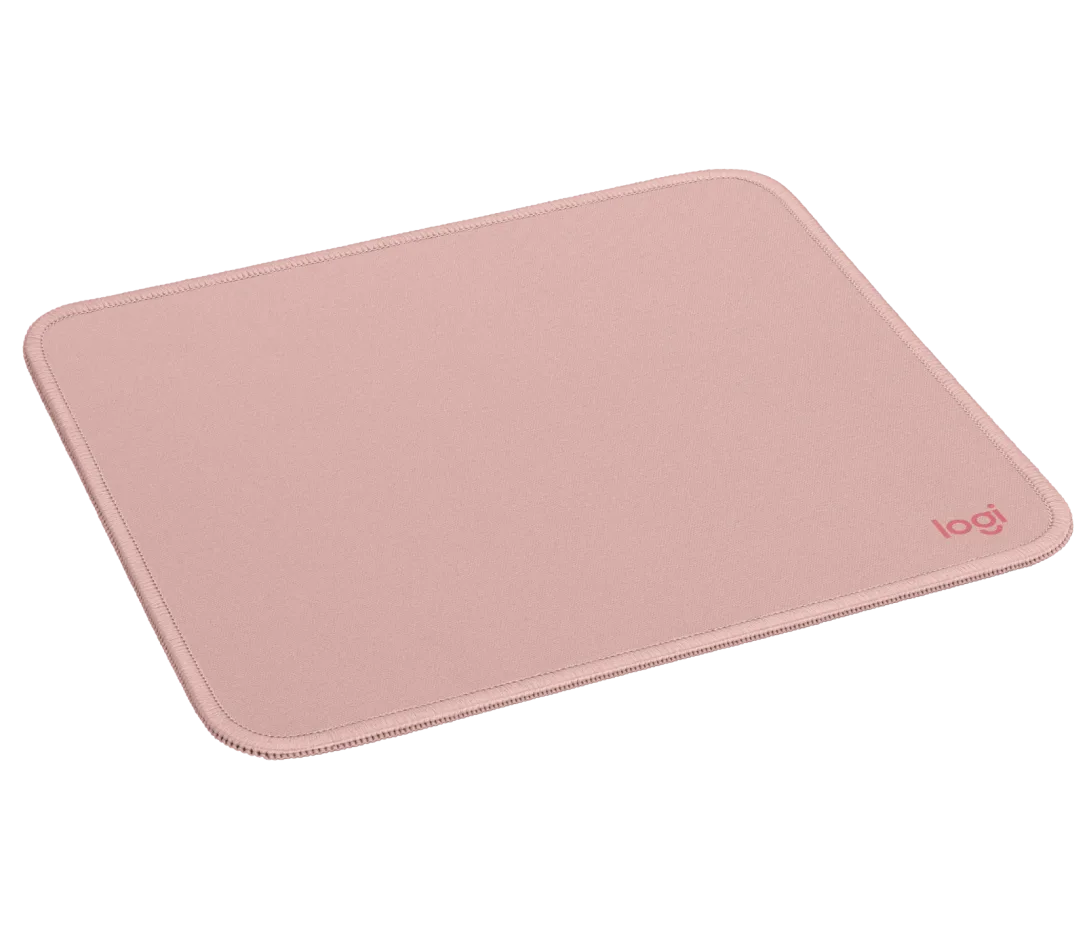 Logitech Studio Series - Mouse pad - anti-slip rubber base, easy gliding, spill-resistant surface Logitech dark rose