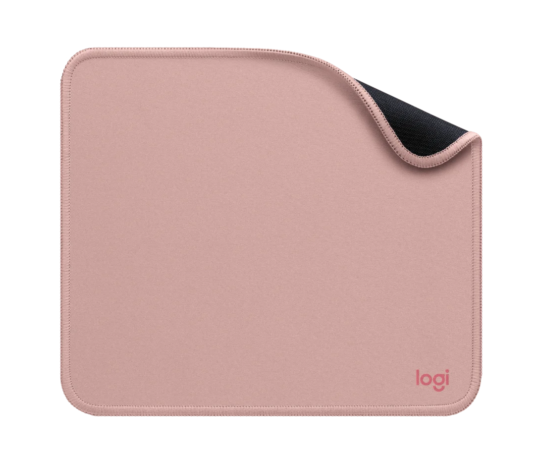 Logitech Studio Series - Mouse pad - anti-slip rubber base, easy gliding, spill-resistant surface Logitech dark rose