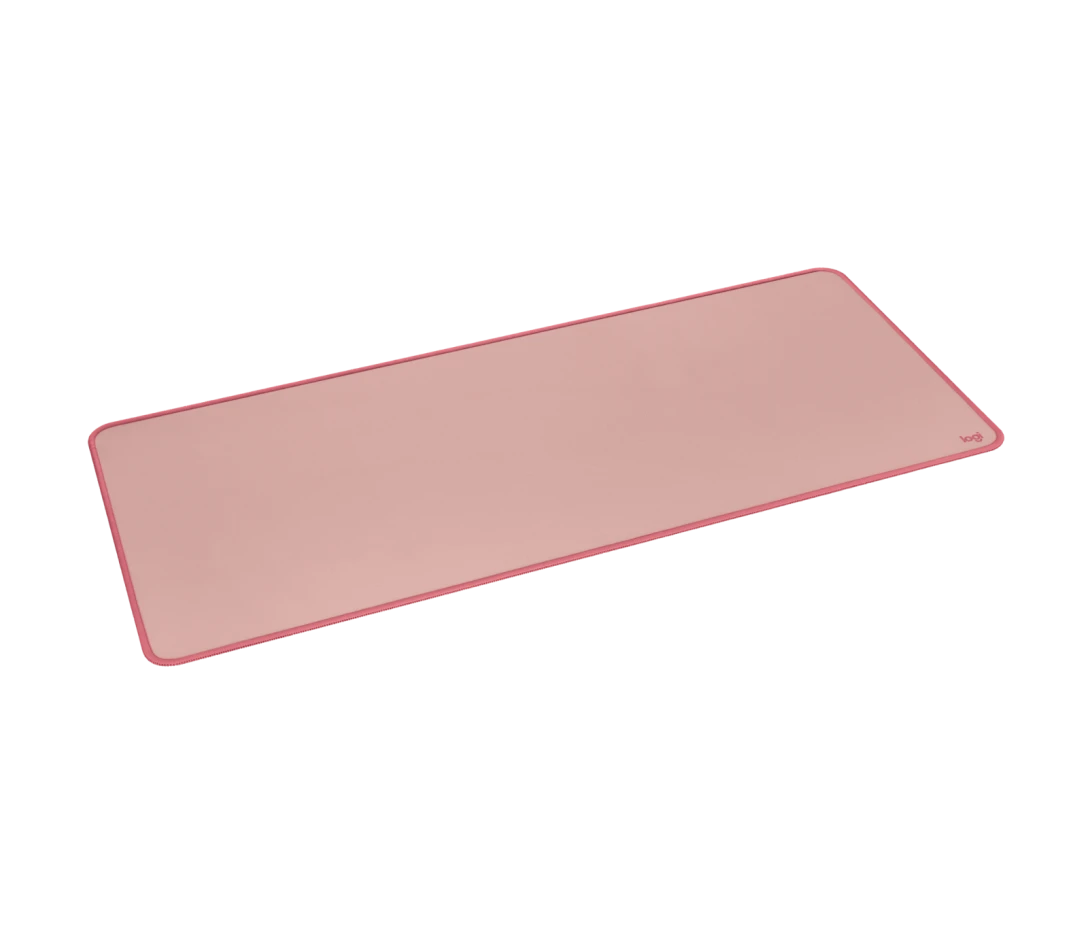 Logitech Studio Series - Keyboard and mouse pad - anti-slip rubber base, easy gliding, spill-resistant surface Logitech dark rose
