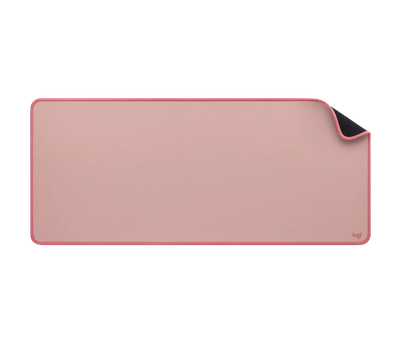 Logitech Studio Series - Keyboard and mouse pad - anti-slip rubber base, easy gliding, spill-resistant surface Logitech dark rose
