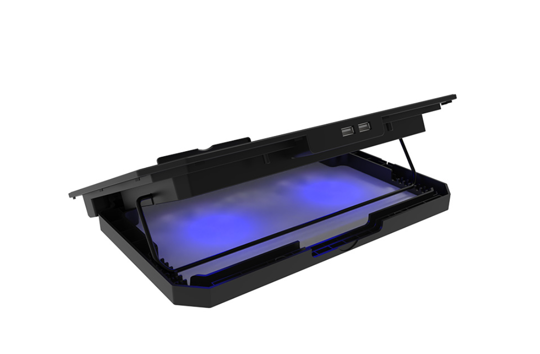 Xtech - Notebook stand - 15.6" black w blue LED XTA-156