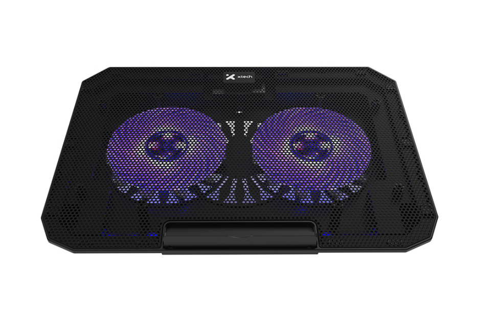 Xtech - Notebook stand - 15.6" black w blue LED XTA-156