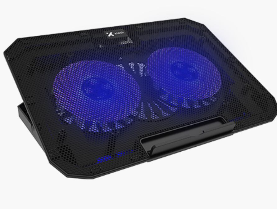 Xtech - Notebook stand - 15.6" black w blue LED XTA-156
