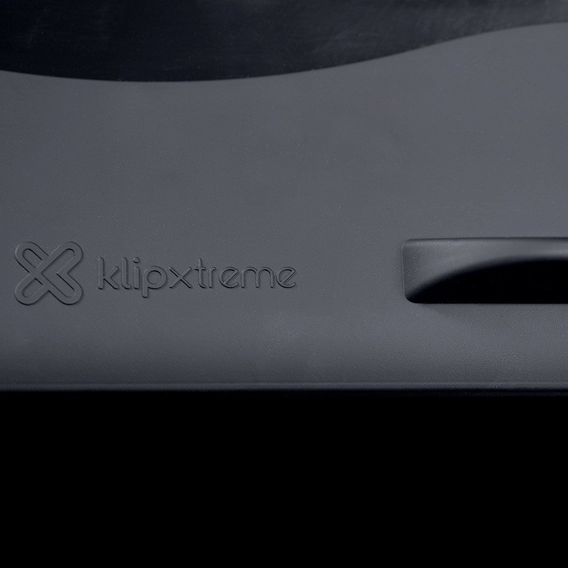 Klip Xtreme KNS-110B Notebook Stand / Cooling Station - Notebook stand - with 4-port USB hub, cooling fan Klip Xtreme 17" black