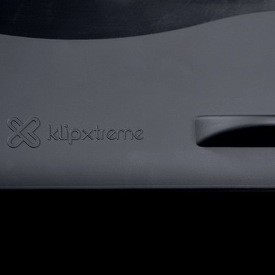 Klip Xtreme KNS-110B Notebook Stand / Cooling Station - Notebook stand - with 4-port USB hub, cooling fan Klip Xtreme 17" black