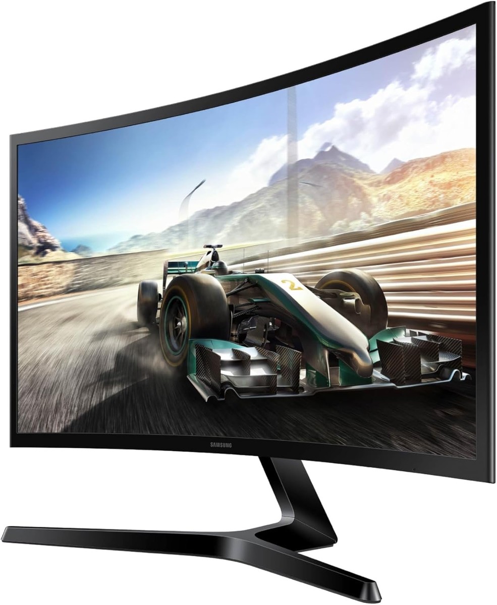 Samsung - LCD monitor - 24" Samsung 1920 x 1080 IPS HDMI Curved