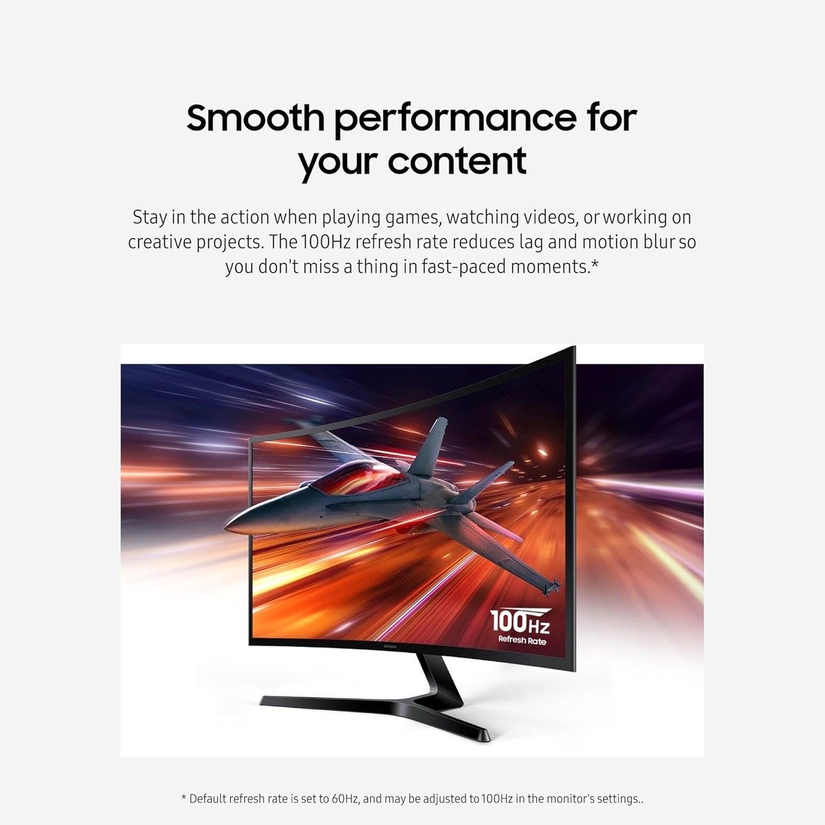 Samsung - LCD monitor - 24" Samsung 1920 x 1080 IPS HDMI Curved