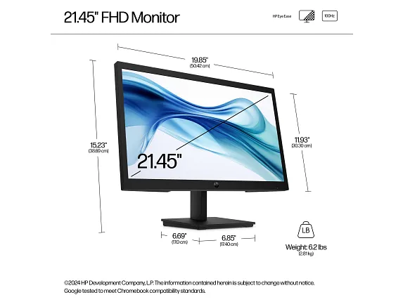 HP - 21.45" - Series 3 Pro 322pv